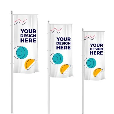 Drapeau vertical