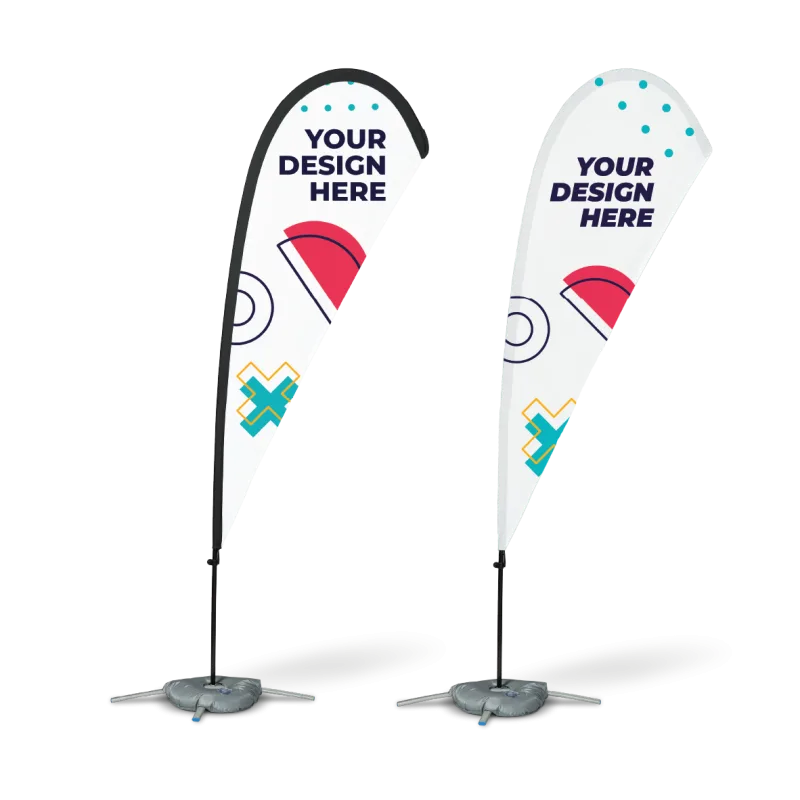 Beach flag goutte
